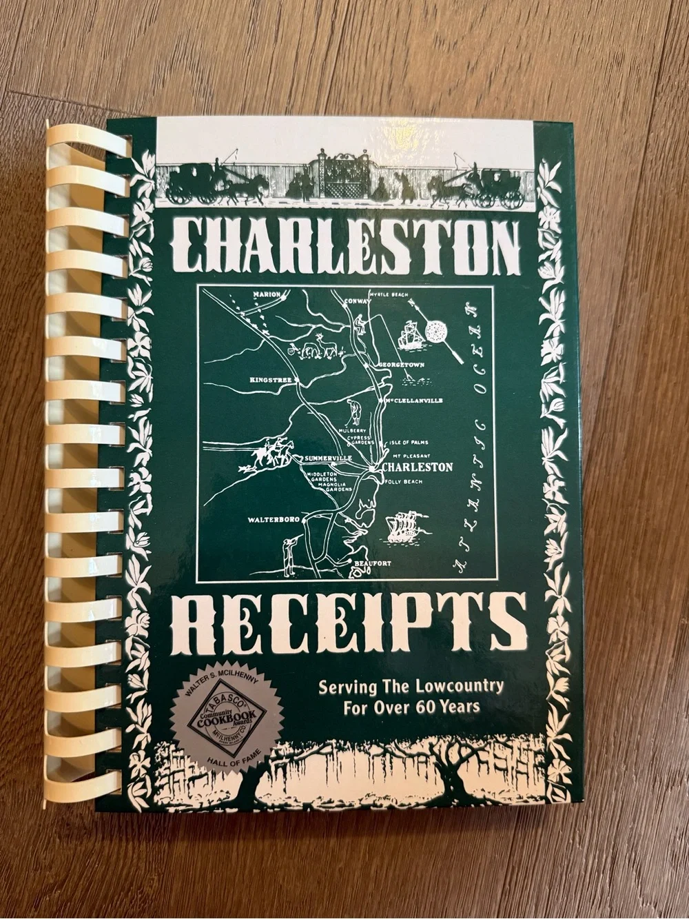 Charleston Receipts Cookbook – Green Cover